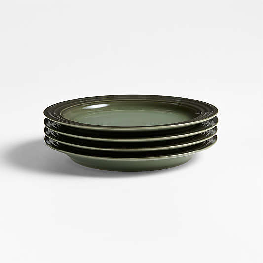 Le Creuset ® Thyme Stoneware Salad Plates, Set of 4