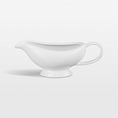 View Le Creuset ® White Stoneware Gravy Boat details