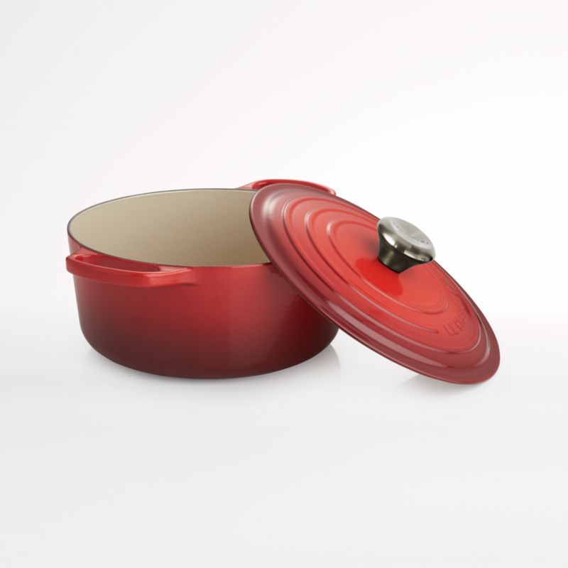 Le Creuset ® Signature 5.5-Qt. Cerise Red Enameled Cast Iron Dutch Oven with Lid - image 13 of 17