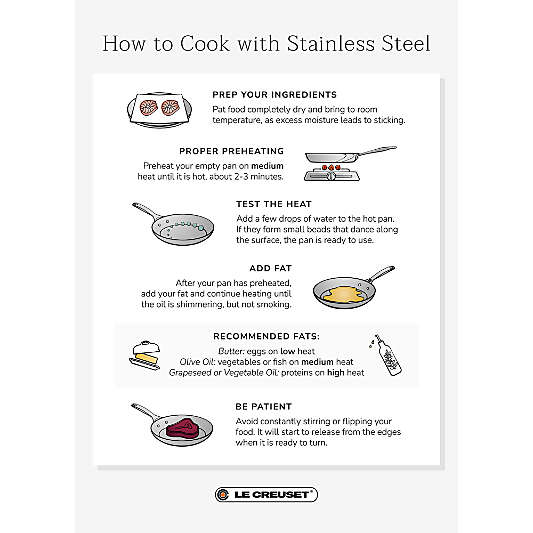 Le Creuset ® Essential Stainless Steel 13-Piece Cookware Set