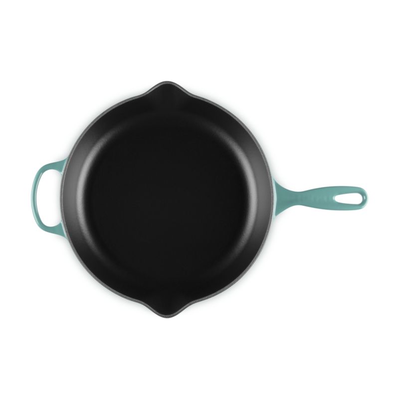 Le Creuset ® Signature 11.75"/30 cm Bleu Riviera Enameled Cast Iron Skillet - image 2 of 4