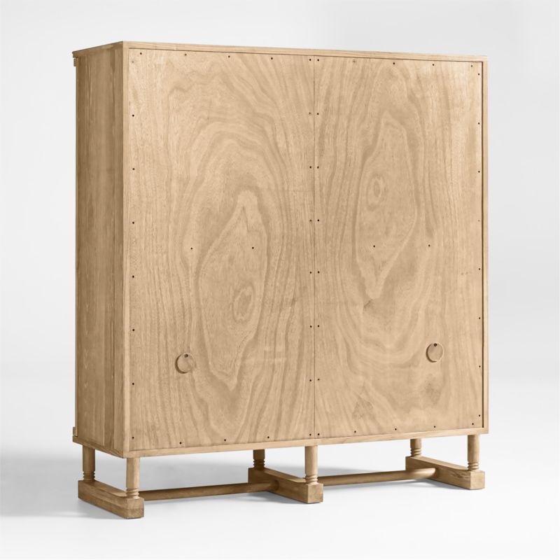 Le Panneau Oak Wood Storage Cabinet by Athena Calderone - image 12 of 14