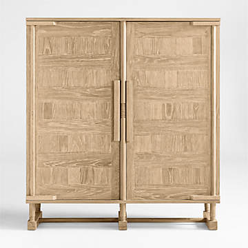 Modern Prairie Storage Cabinet