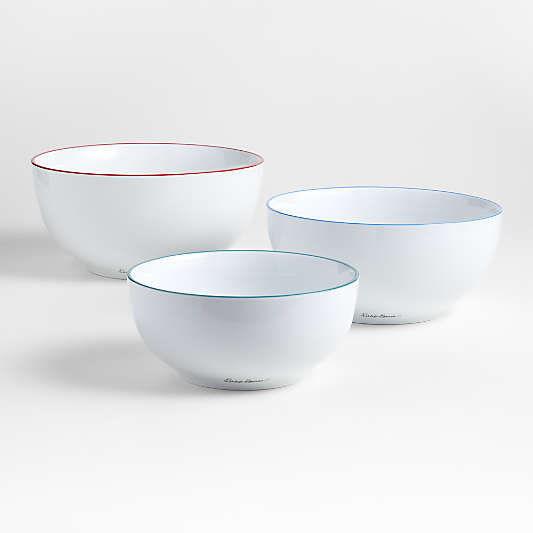 Sol Heart Ceramic Mixing Bowls by Lucia Eames