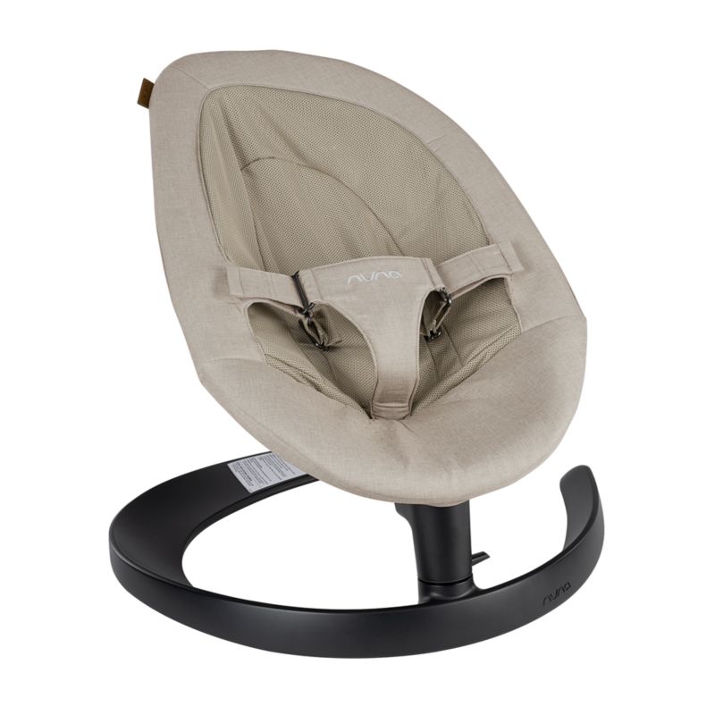 Nuna LEAF grow Hazelwood Light Brown Baby Activity Chair Reviews Crate Kids