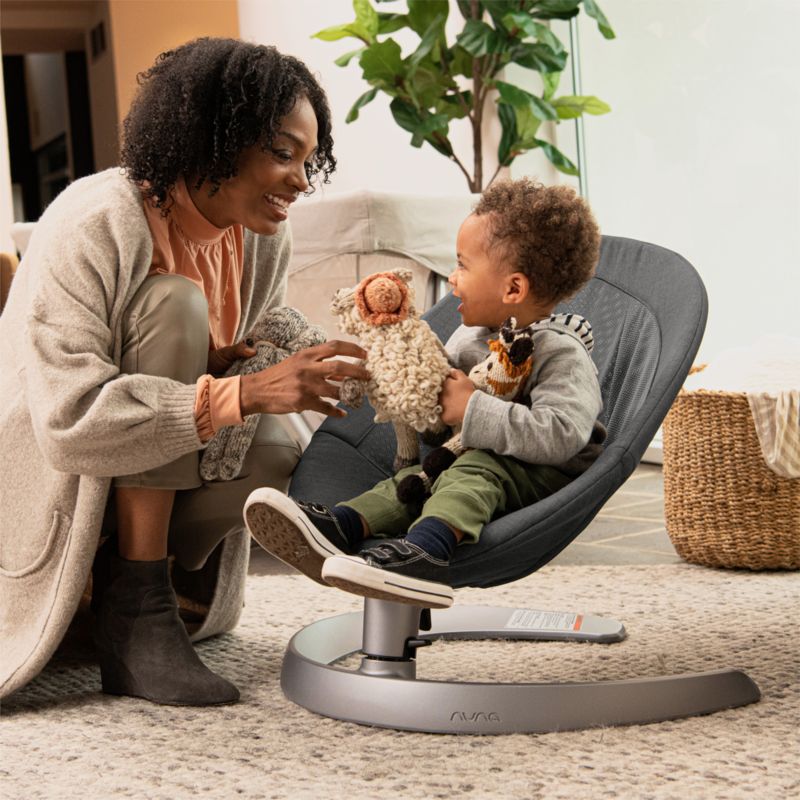 Nuna ® LEAF ™ grow Hazelwood Light Brown Baby Activity Chair - image 2 of 11