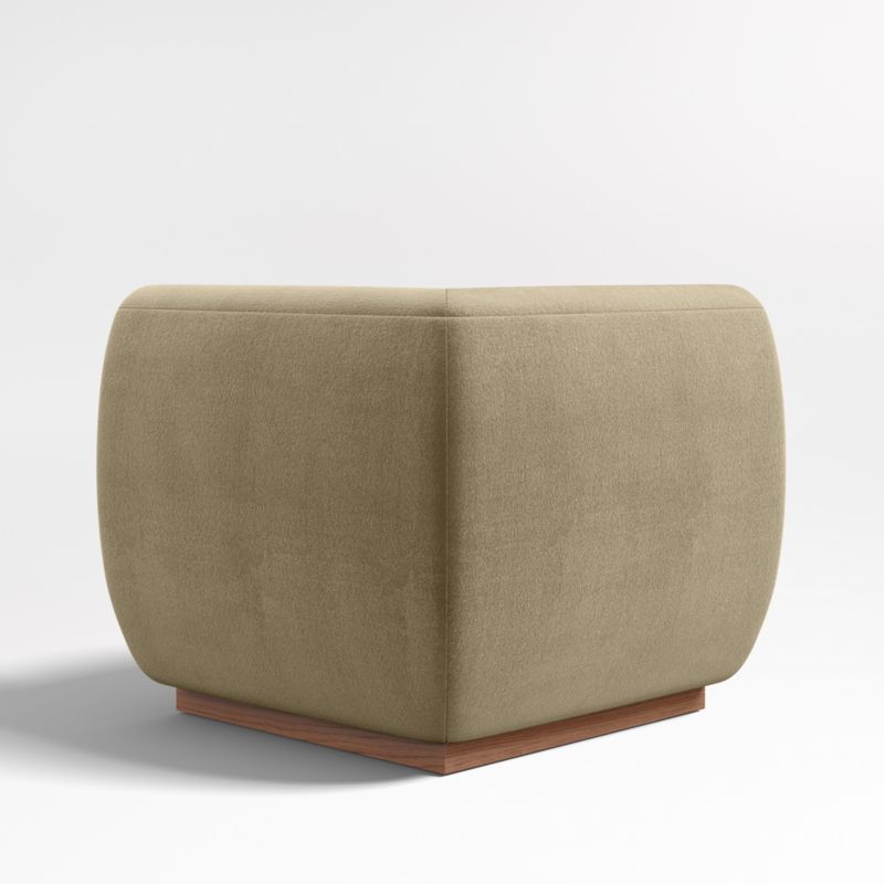 Leandro Hazel Green Square Corner Dining Banquette Chair - image 4 of 6