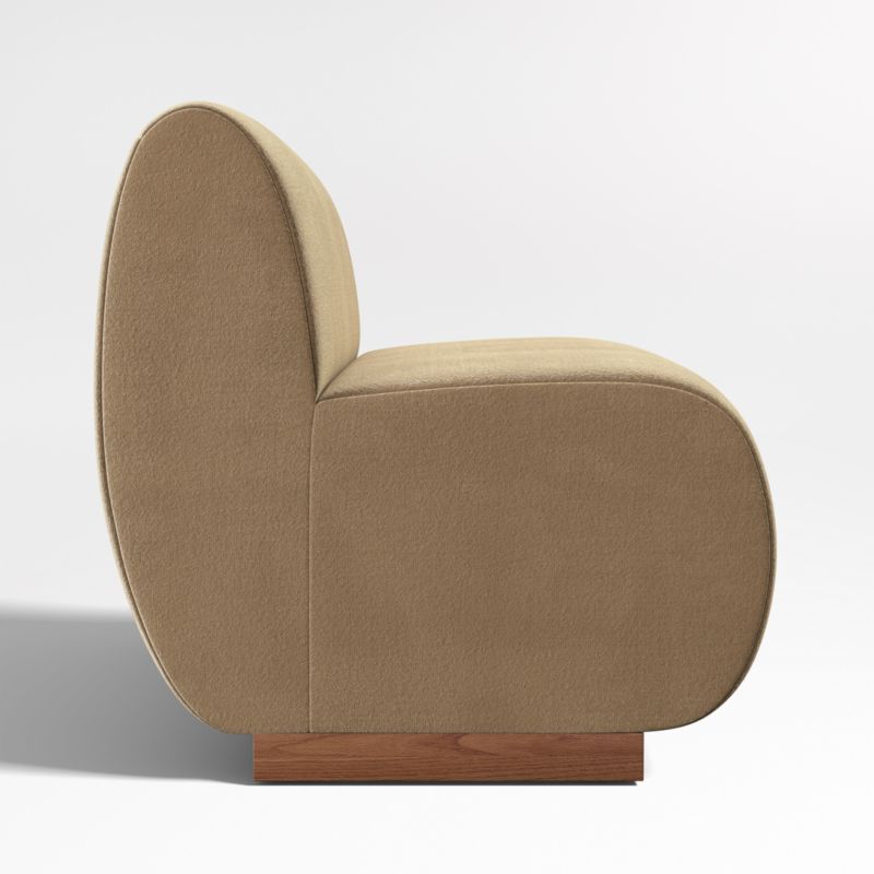 Leandro Ochre Brown Dining Banquette Bench - image 5 of 8