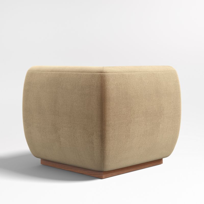 Leandro Ochre Brown Square Corner Dining Banquette Bench - image 4 of 6