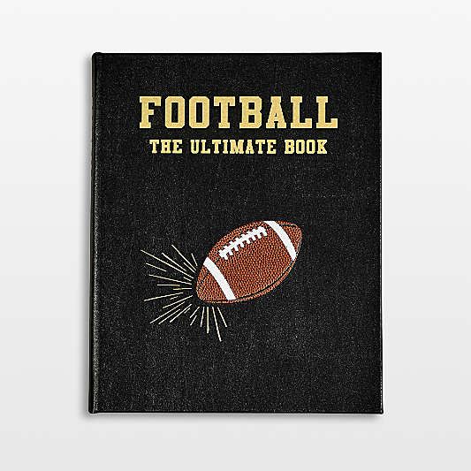 "Football: The Ultimate Book" Leather Bound Coffee Table Book
