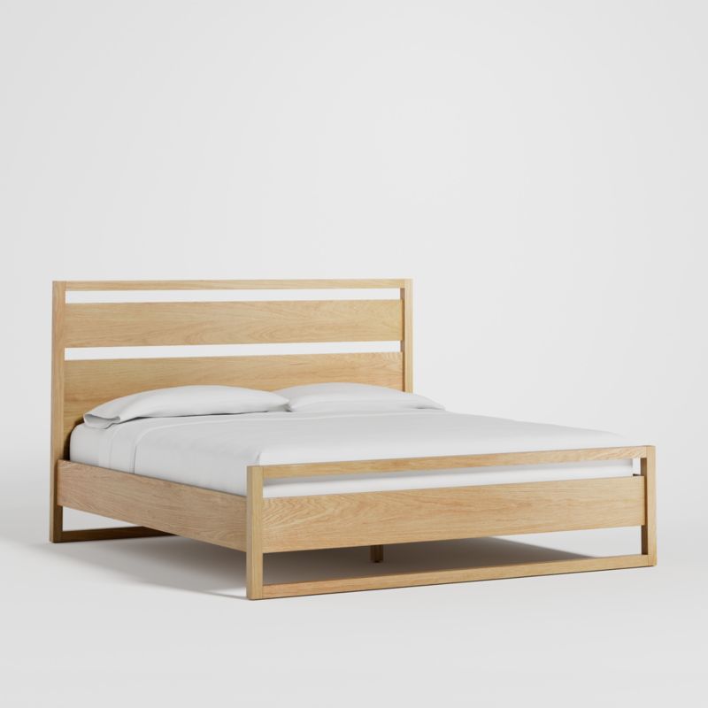 Leavitt Natural Oak Wood King Bed - image 4 of 10