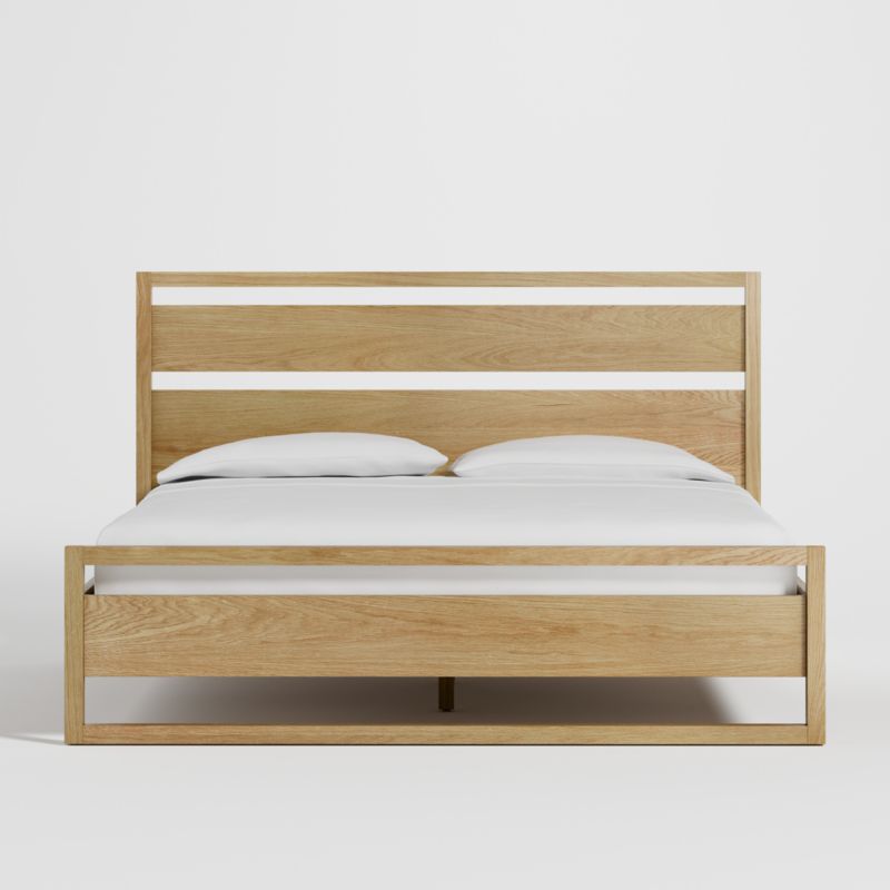 Leavitt Natural Oak Wood King Bed - image 0 of 10