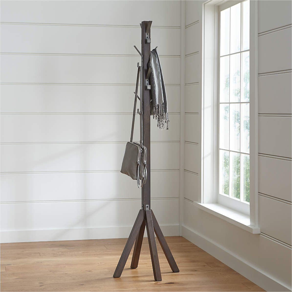 Ludgera Freestanding 4 - Hook Coat Rack