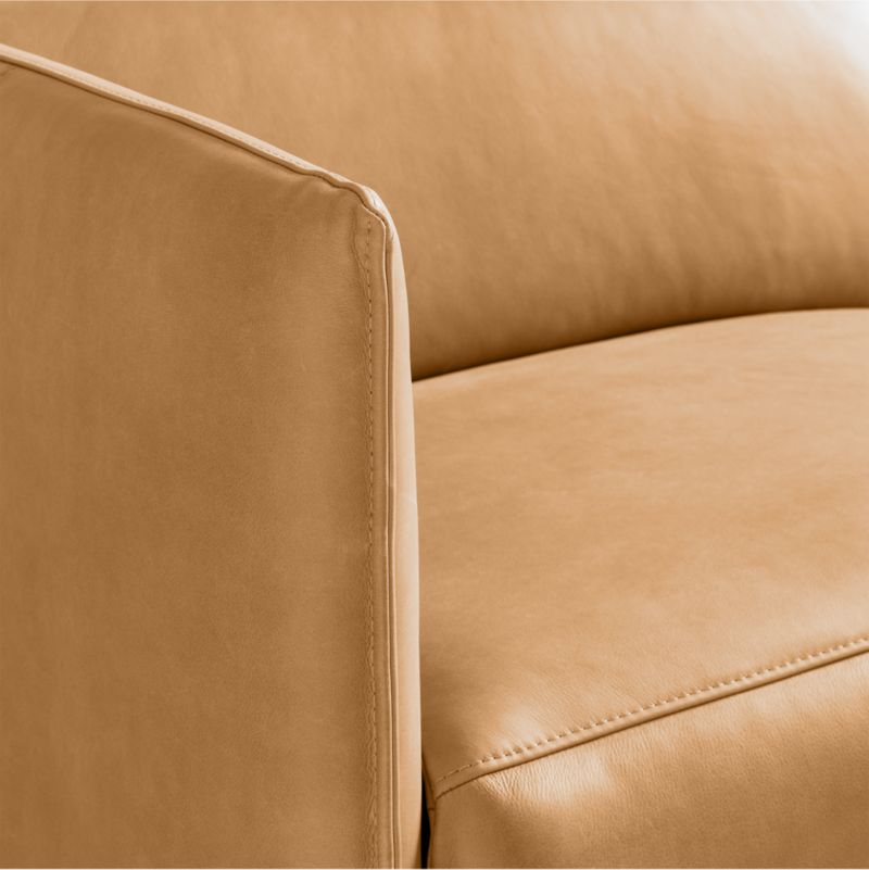 Leisure Power Recliner Leather Sofa 84" - image 9 of 11