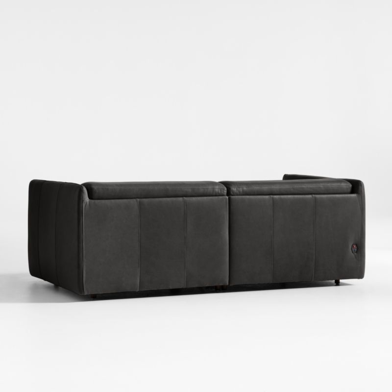 Leisure Power Recliner Leather Sofa - image 7 of 11