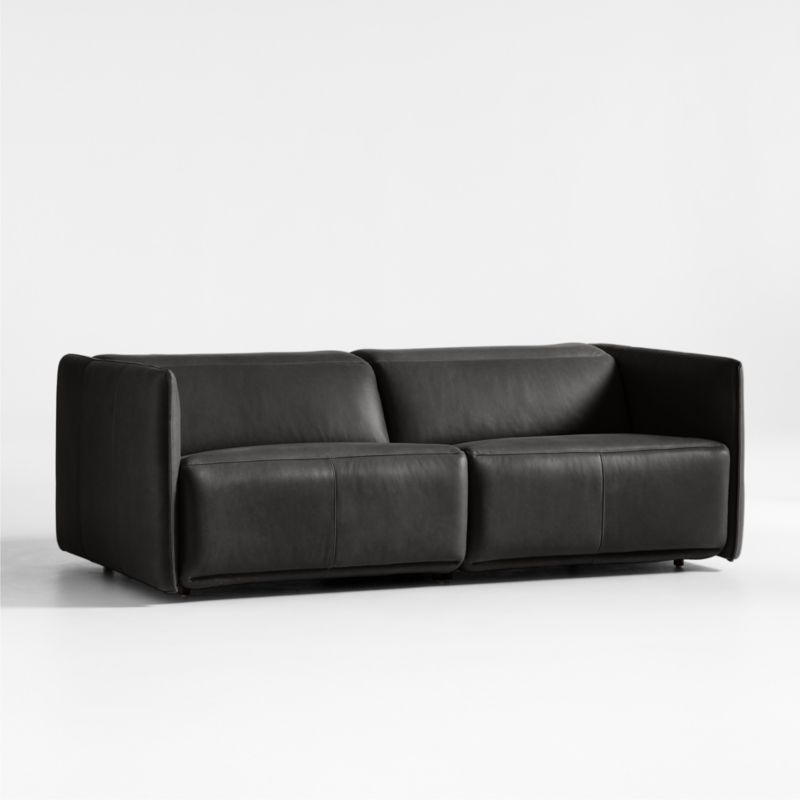 Leisure Power Recliner Leather Sofa - image 6 of 11