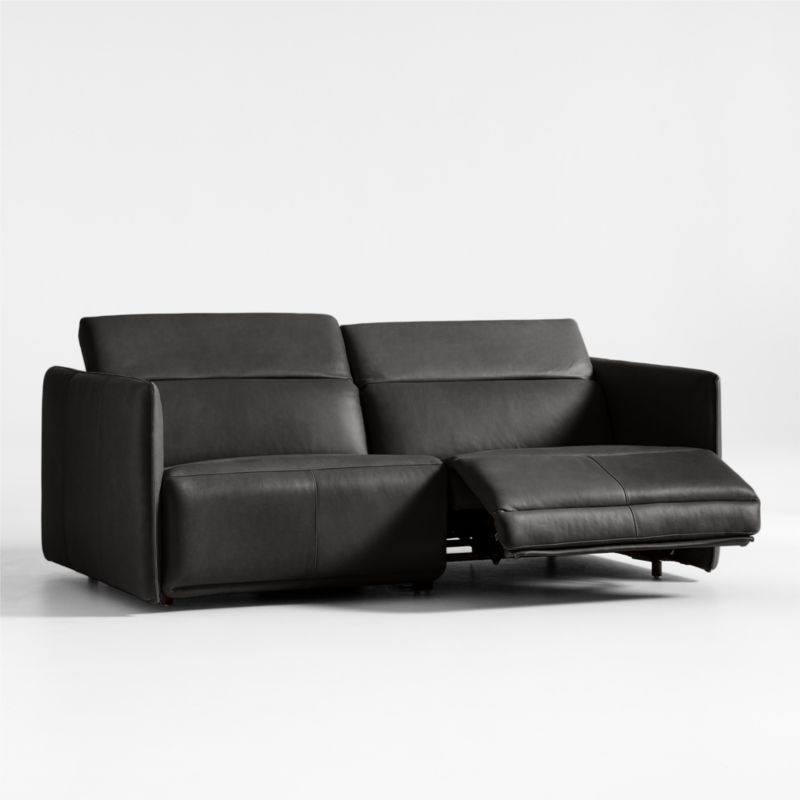 Leisure Power Recliner Leather Sofa - image 3 of 11