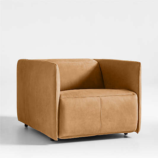 Leisure 38" Leather Power Recliner Chair