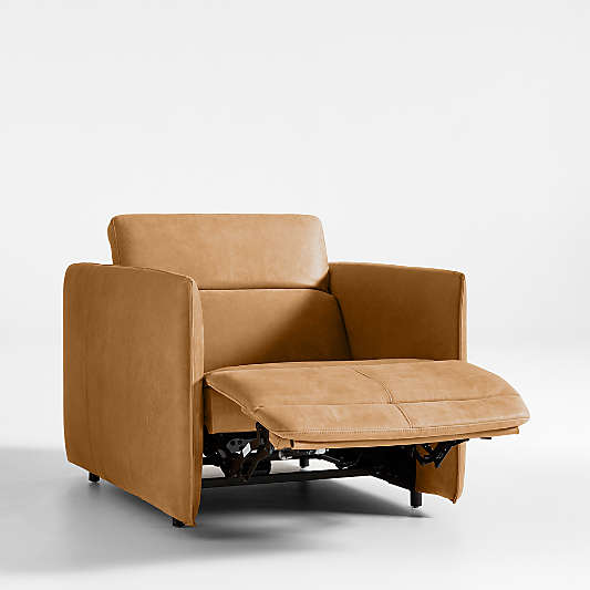 Leisure 38" Leather Power Recliner Chair