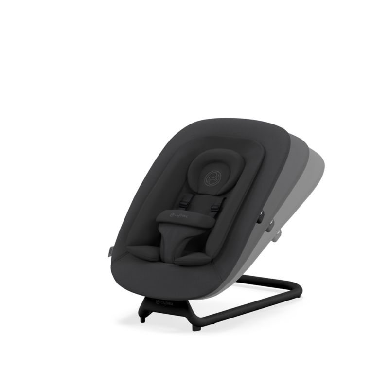 CYBEX Stunning Black Lemo 2 Baby Bouncer Chair - image 1 of 5