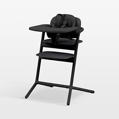 CYBEX Lemo 2 Stunning Black 3-in-1 Baby High Chair Set