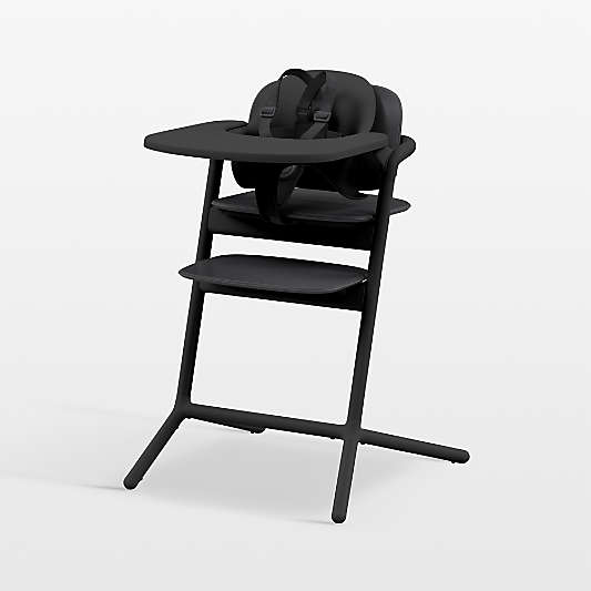 CYBEX Lemo 2 Stunning Black 3-in-1 Baby High Chair Set