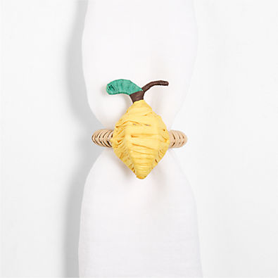 View Lemon Rattan Napkin Ring details