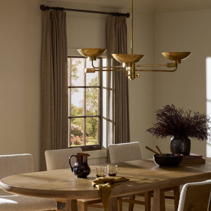 Lena Brass Metal Chandelier Light - image 1 of 4