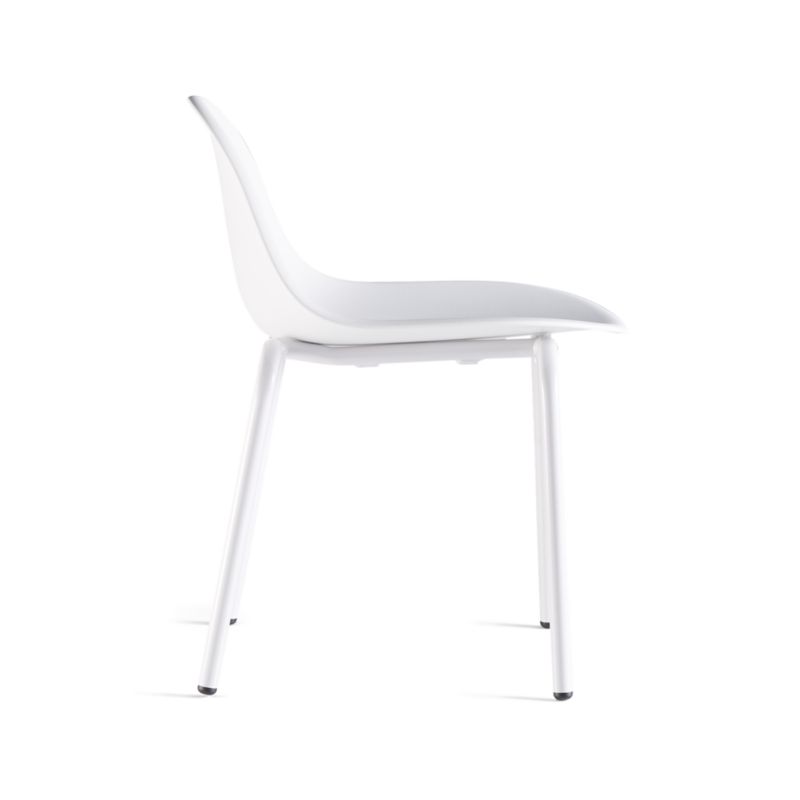 Lennon White Molded Kids Play Chair - image 7 of 14