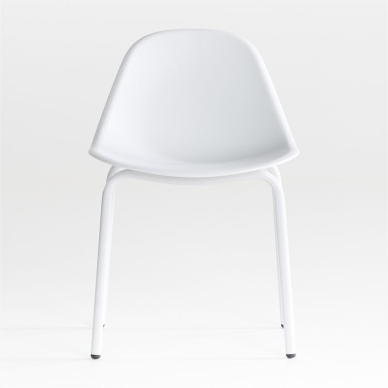 Lennon White Molded Kids Play Chair - image 0 of 14