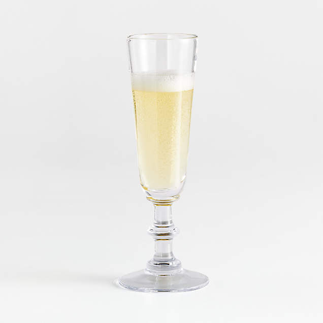 Verve Modern Champagne Glass Flute Reviews Crate And Barrel Canada