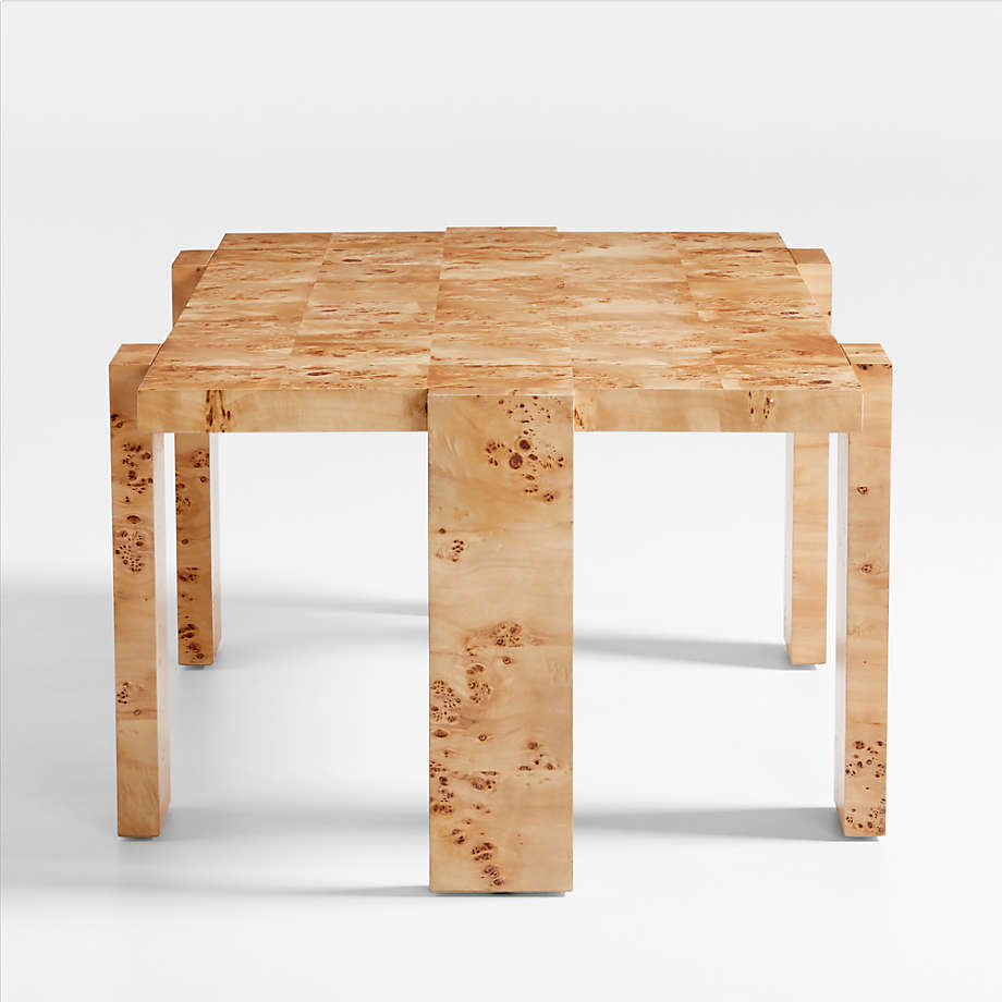 Organic Burl Wood Coffee Table – Pieces