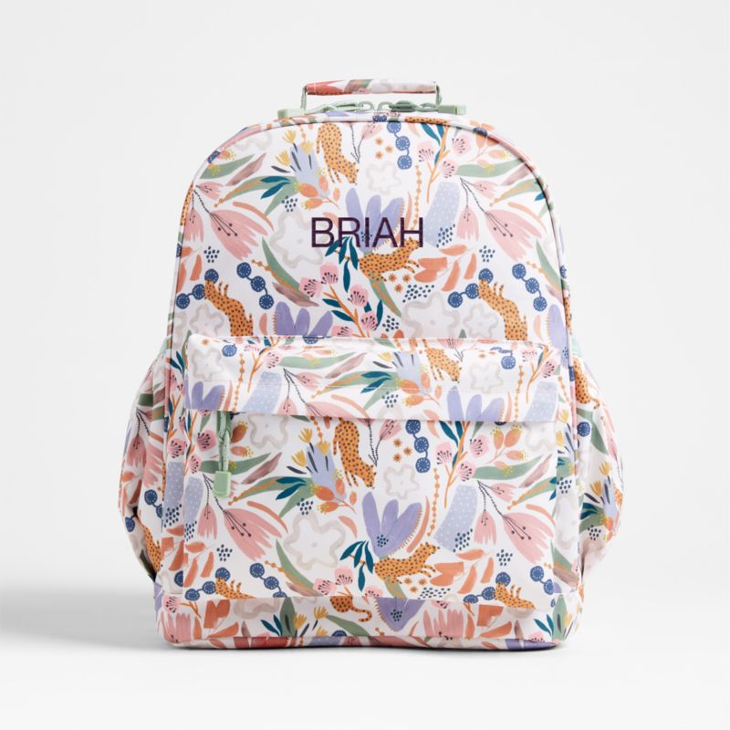 Kids floral backpack hot sale