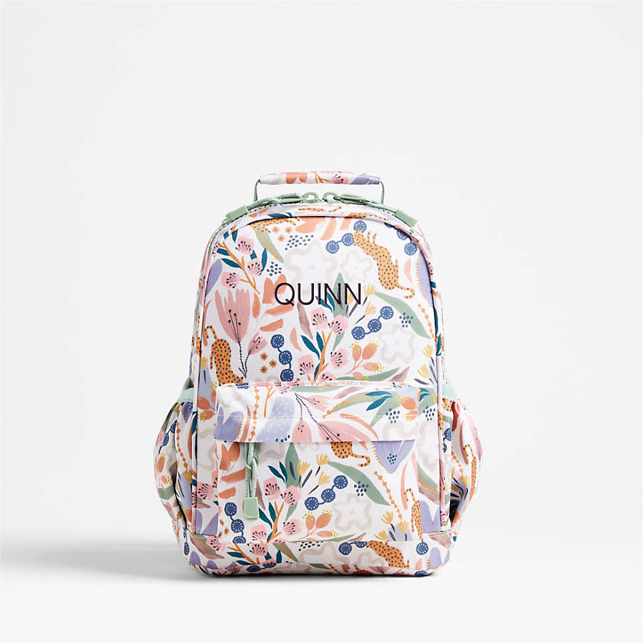 Floral kids backpack sale