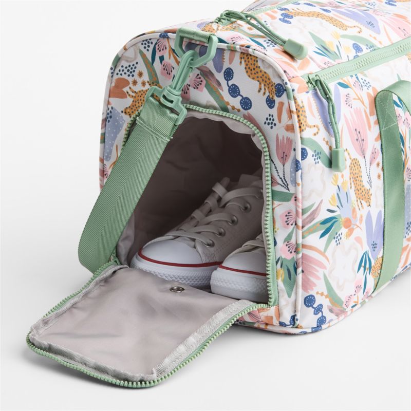 Leopard Floral Kids Duffel Bag - image 5 of 7