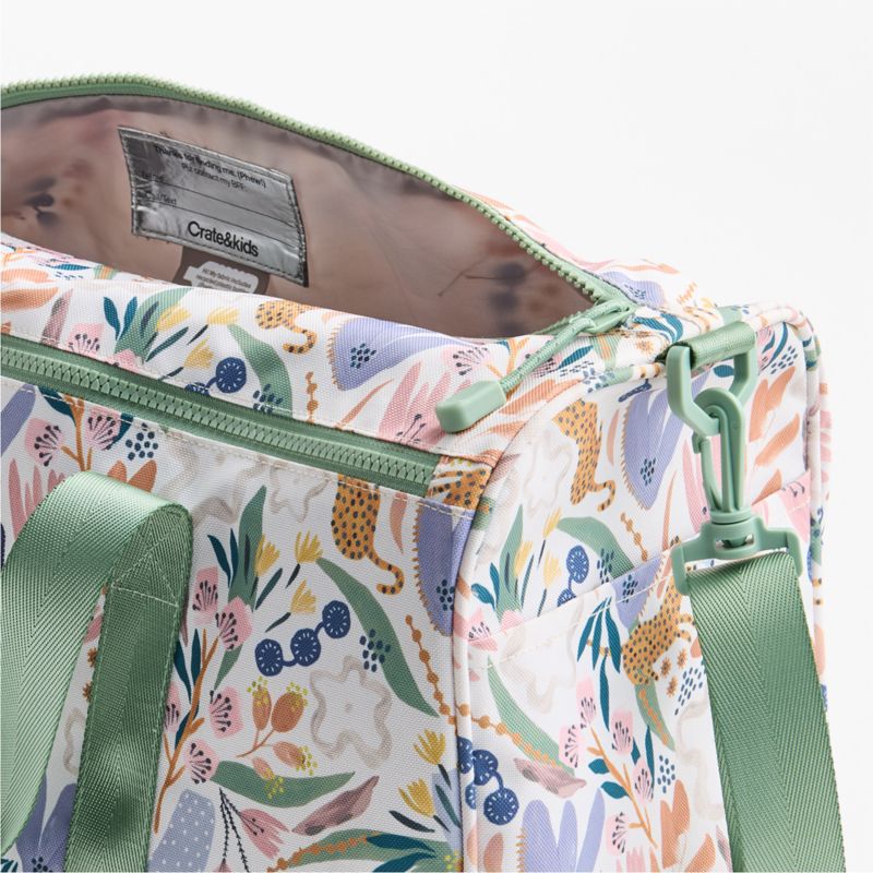 Leopard Floral Kids Duffel Bag - image 6 of 7