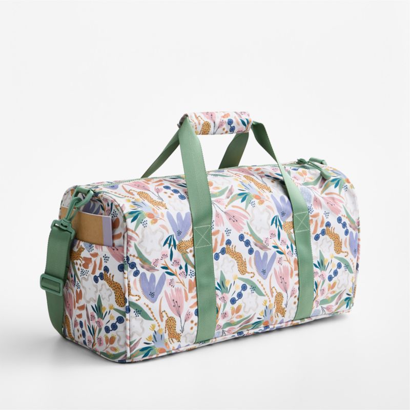 Leopard Floral Kids Duffel Bag - image 3 of 7