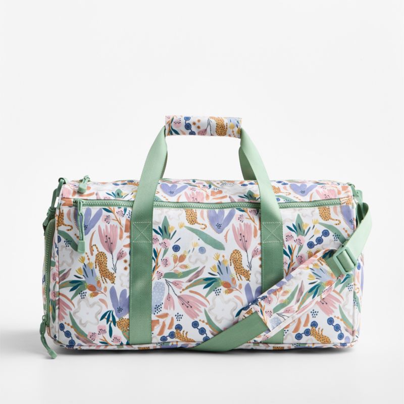 Leopard Floral Kids Duffel Bag - image 2 of 7