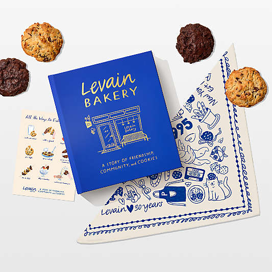 Levain Bakery Book + Signature Cookie Assortment, 8-Pack