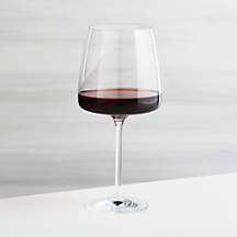 Schott Zwiesel Sensa Level Square Red Wine Glass + Reviews | Crate & Barrel