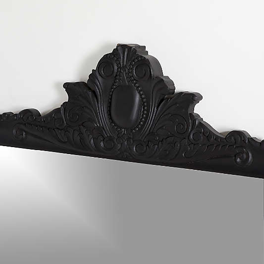 Levon Carved Wood Floor Mirror by Leanne Ford 40.5"x93.25"