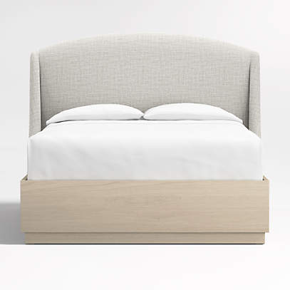 Sleep number online upholstered bed