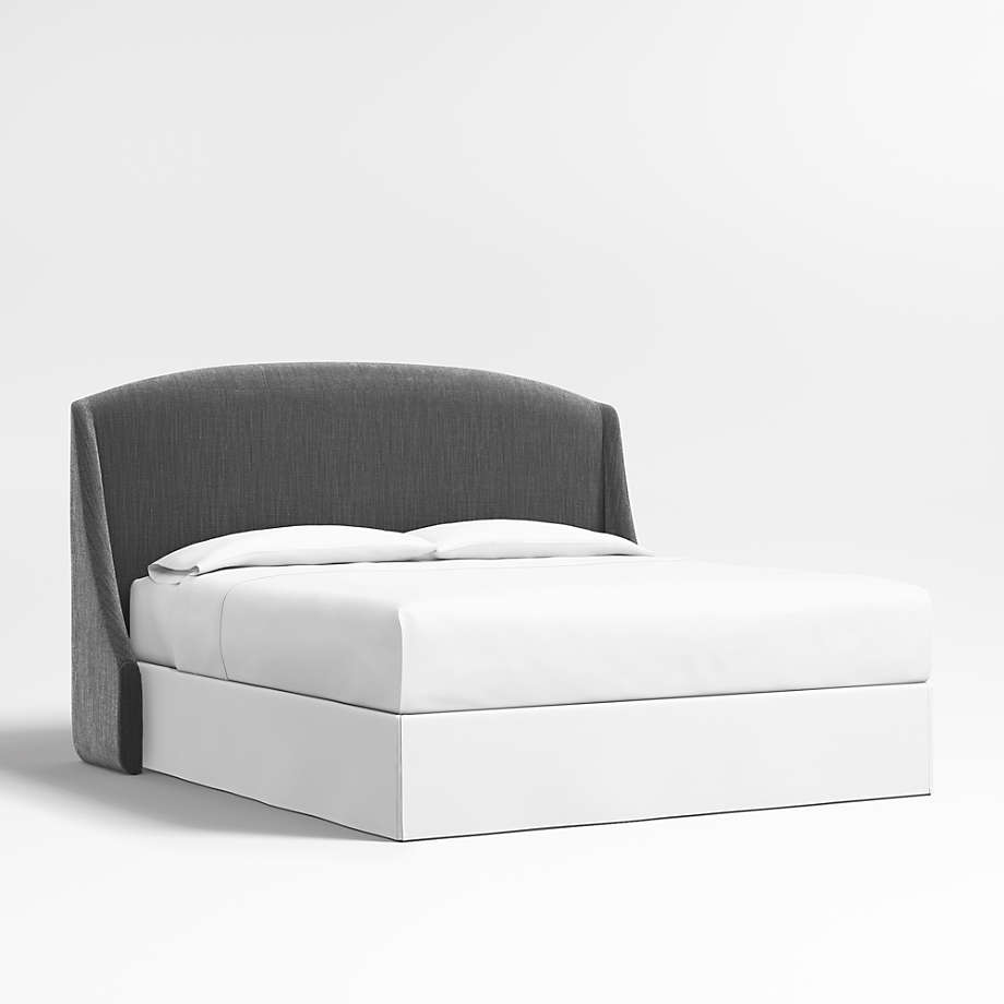 Lafayette 56" Charcoal Grey Queen Upholstered Headboard + Reviews