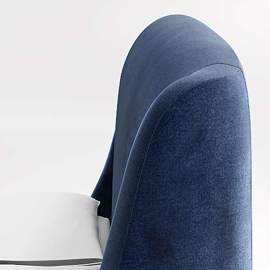 Lafayette 56" Navy Upholstered Headboard