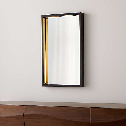 Liam Black Framed Wall Mirror