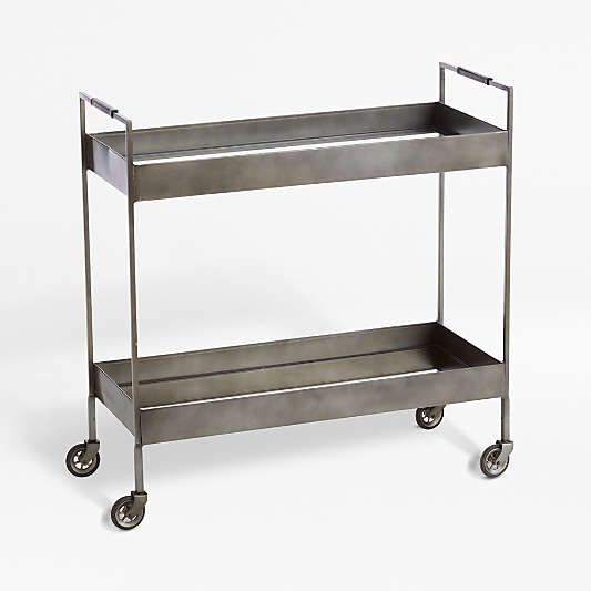 Libations Carbon Bar Cart