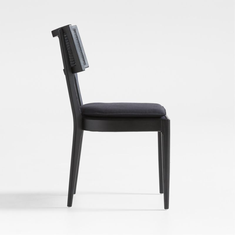 Libby Black Cane Dining Chair - image 6 of 9