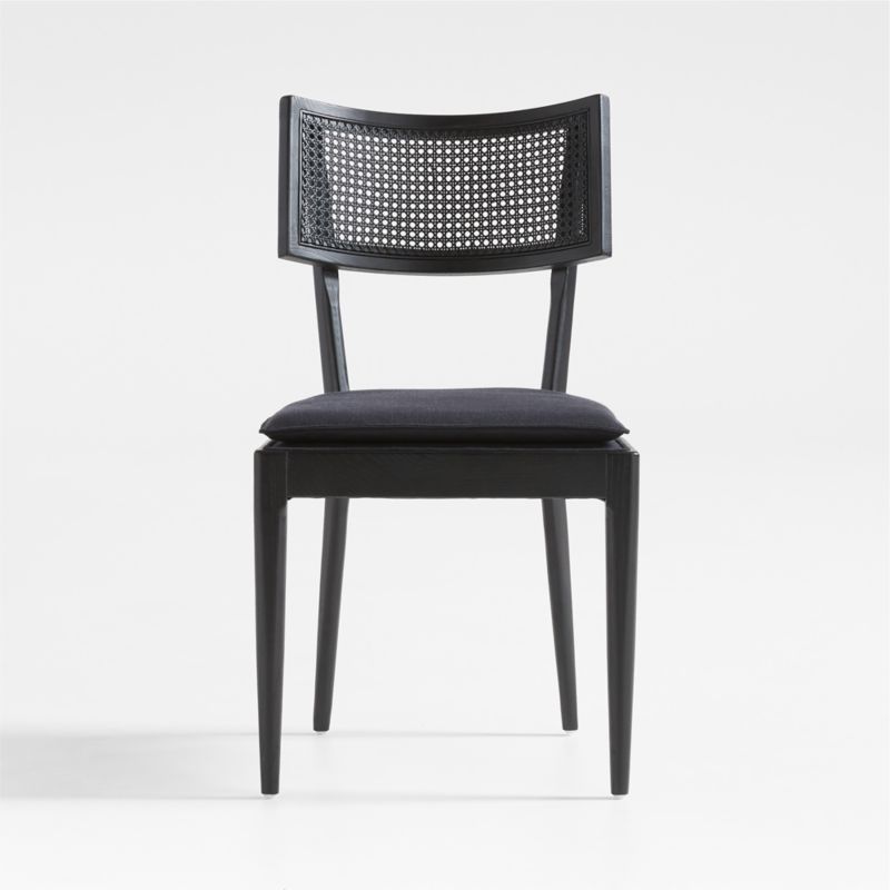 Libby Black Cane Dining Chair