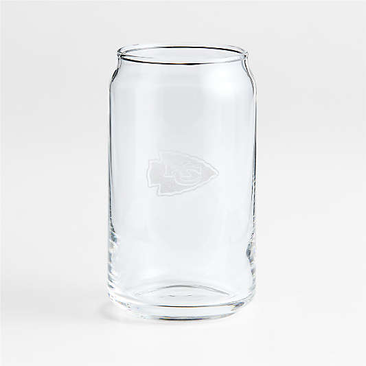 NFL Kansas City Chiefs Beer Can 16-Oz. Glass, Set of 4