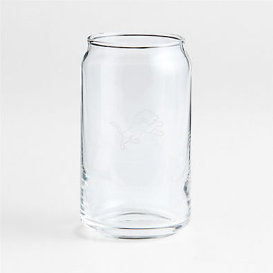 View NFL Detroit Lions Beer Can 16-Oz. Glass, Set of 4 details